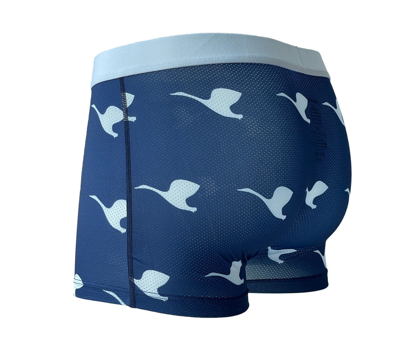 Eco-Rush | Men trunk - Swan/navy (p13a1)